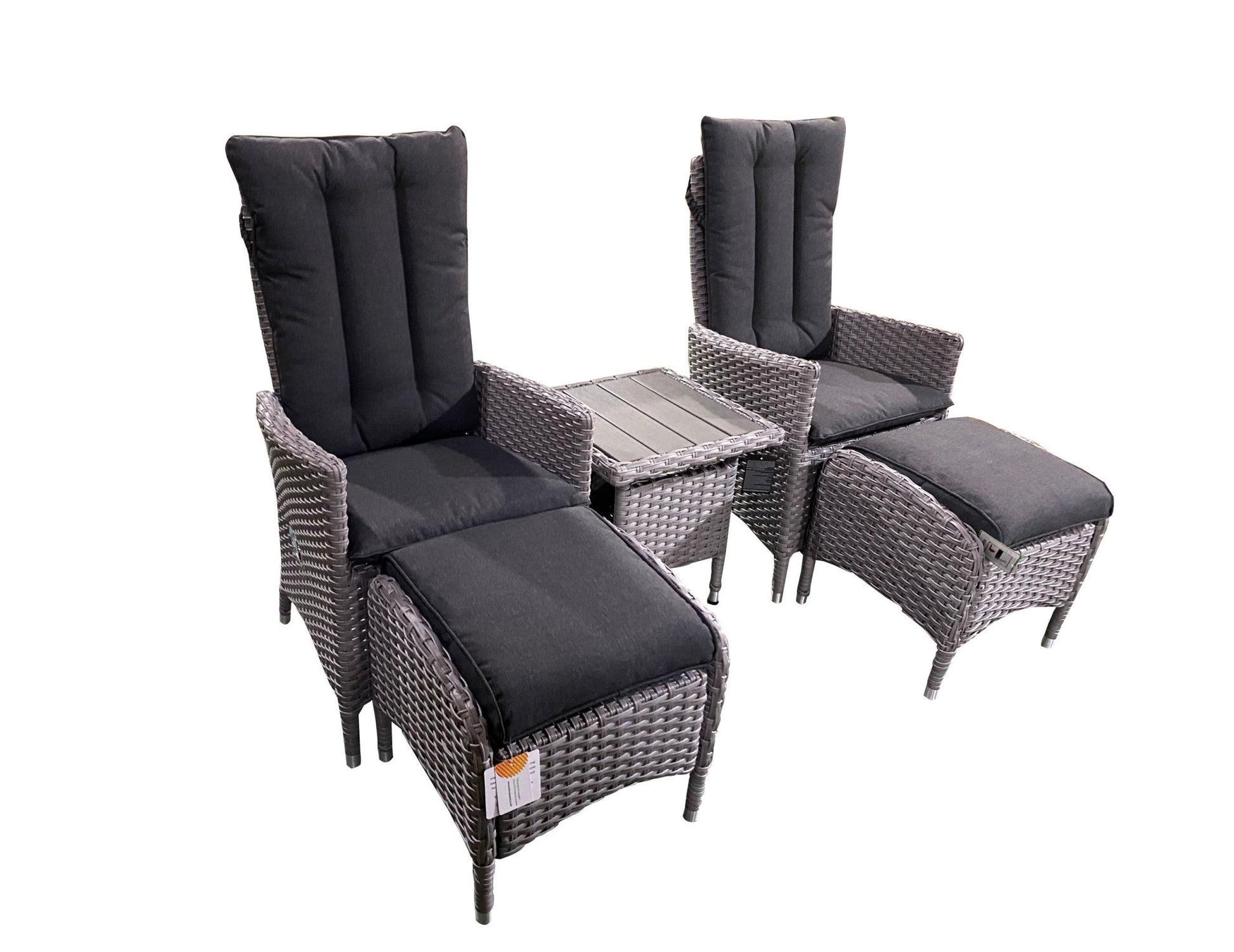 Victoria Recliner Set with Table - Pre Order End of April - The Outlet Home