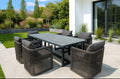 Vogue Aluminium Dining Set - Pre Order Feb 2026 - Free Cantilever and base - The Outlet Home