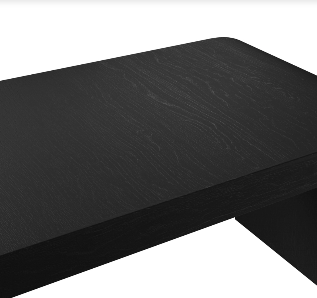Zala Black Coffee Table - The Outlet Home