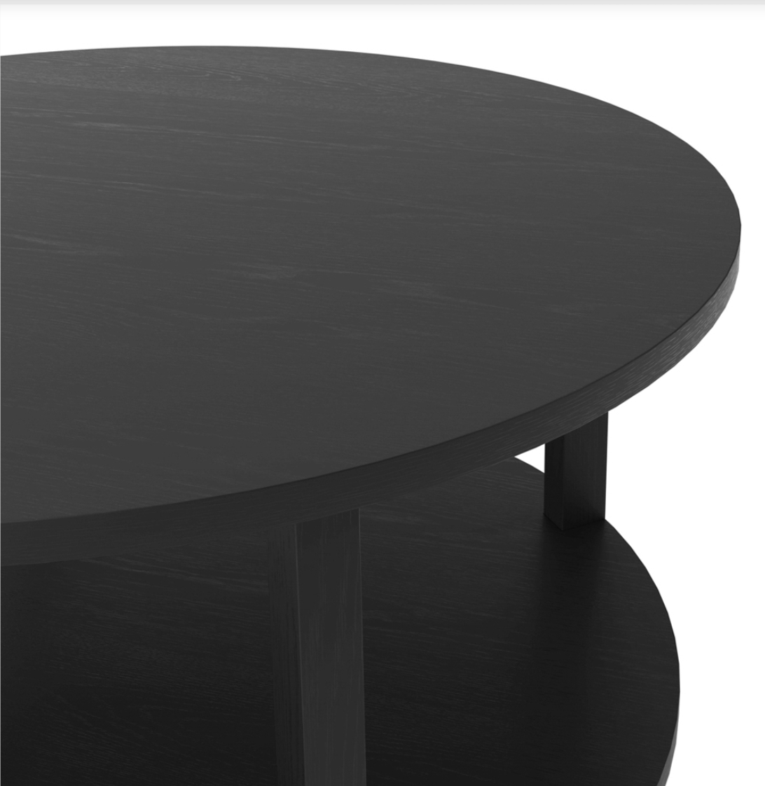 Zino Black Coffee Table - The Outlet Home